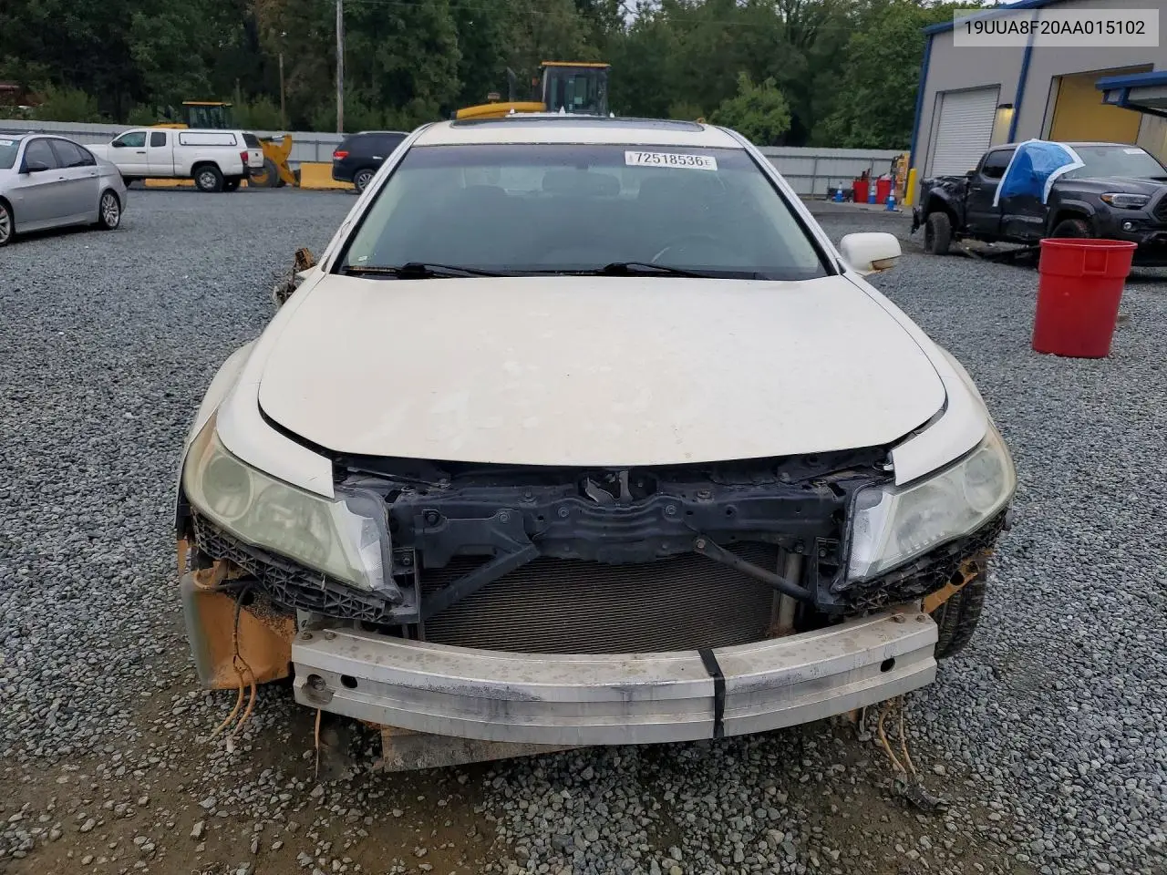2010 ACURA TL VIN 19UUA8F20AA015102 — фото 5