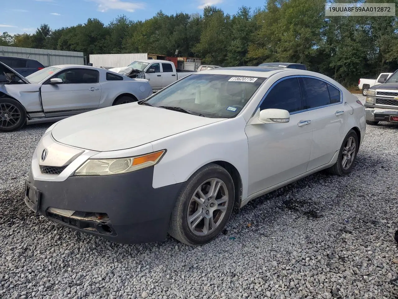 ACURA TL 2010, VIN 19UUA8F59AA012872