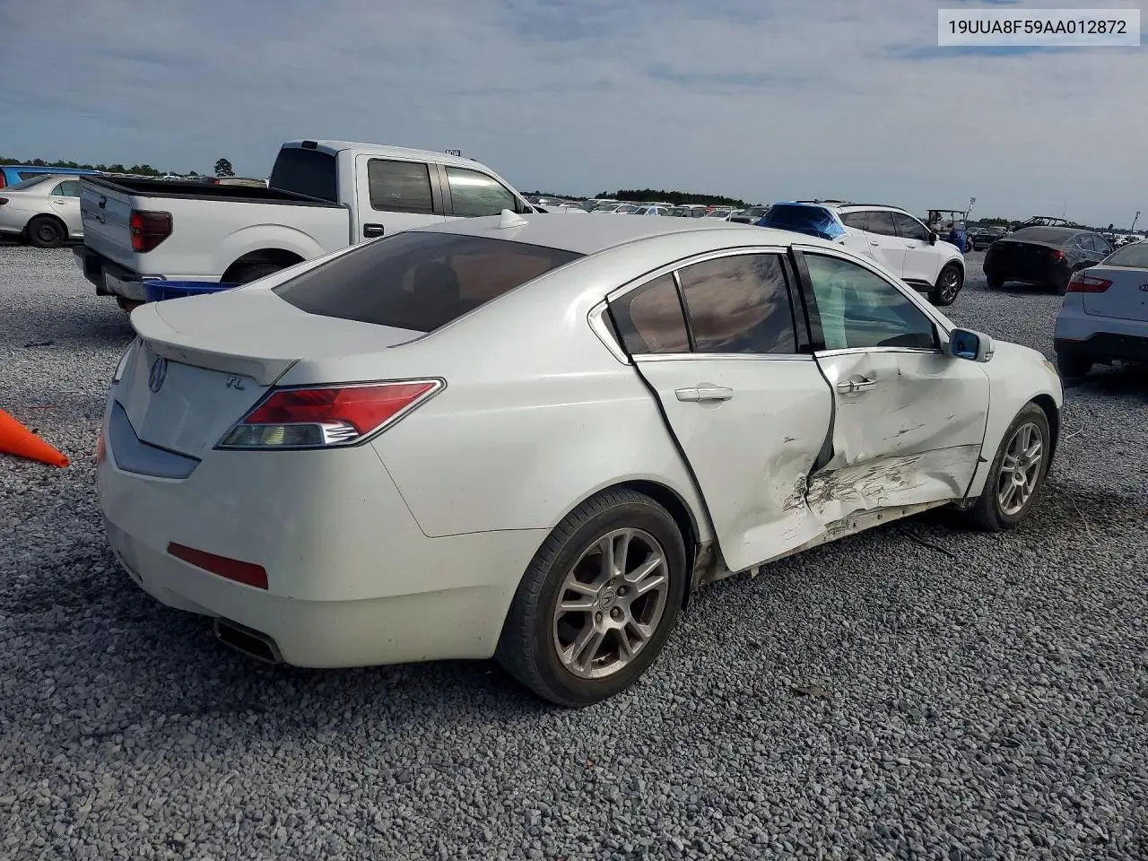 2010 ACURA TL VIN 19UUA8F59AA012872 — фото 3
