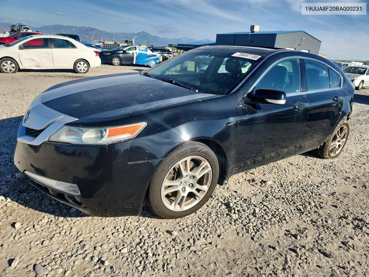 ACURA TL 2011, VIN 19UUA8F20BA000231