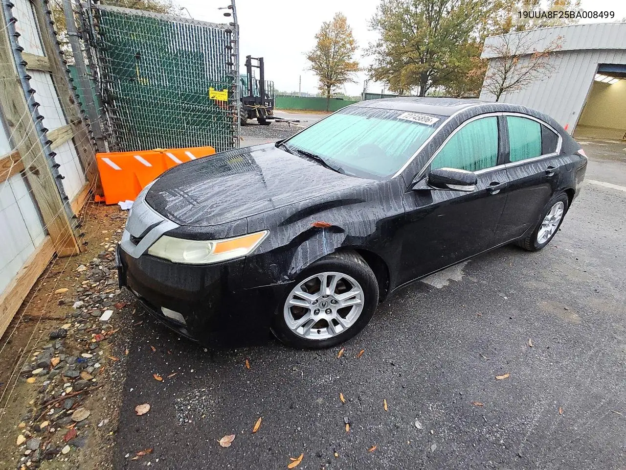 ACURA TL 2011, VIN 19UUA8F25BA008499