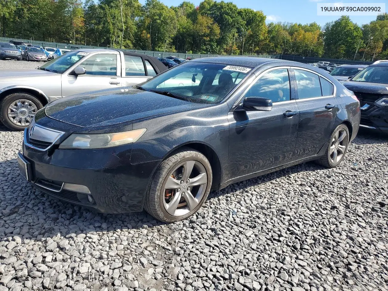ACURA TL 2012, VIN 19UUA9F59CA009902