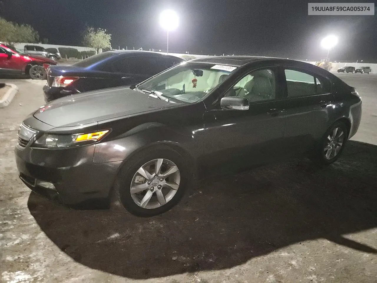 ACURA TL 2012, VIN 19UUA8F59CA005374