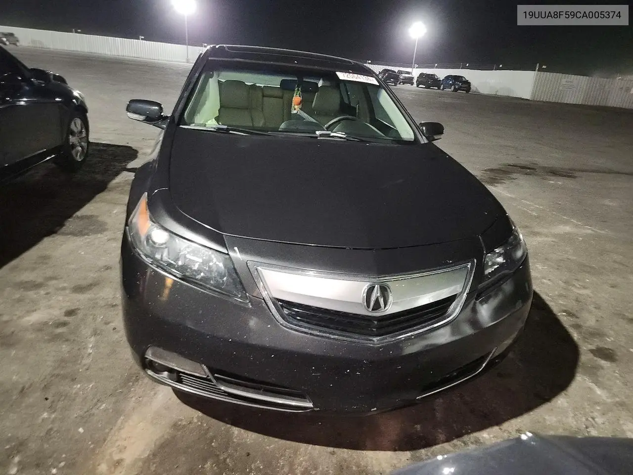 2012 ACURA TL VIN 19UUA8F59CA005374 — фото 5