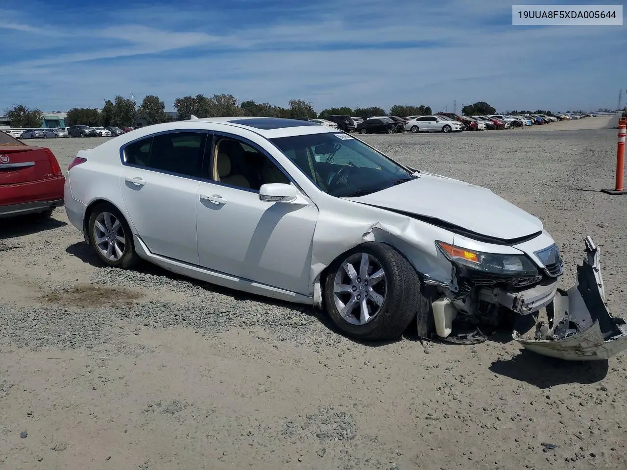 2013 ACURA TL VIN 19UUA8F5XDA005644 — фото 4