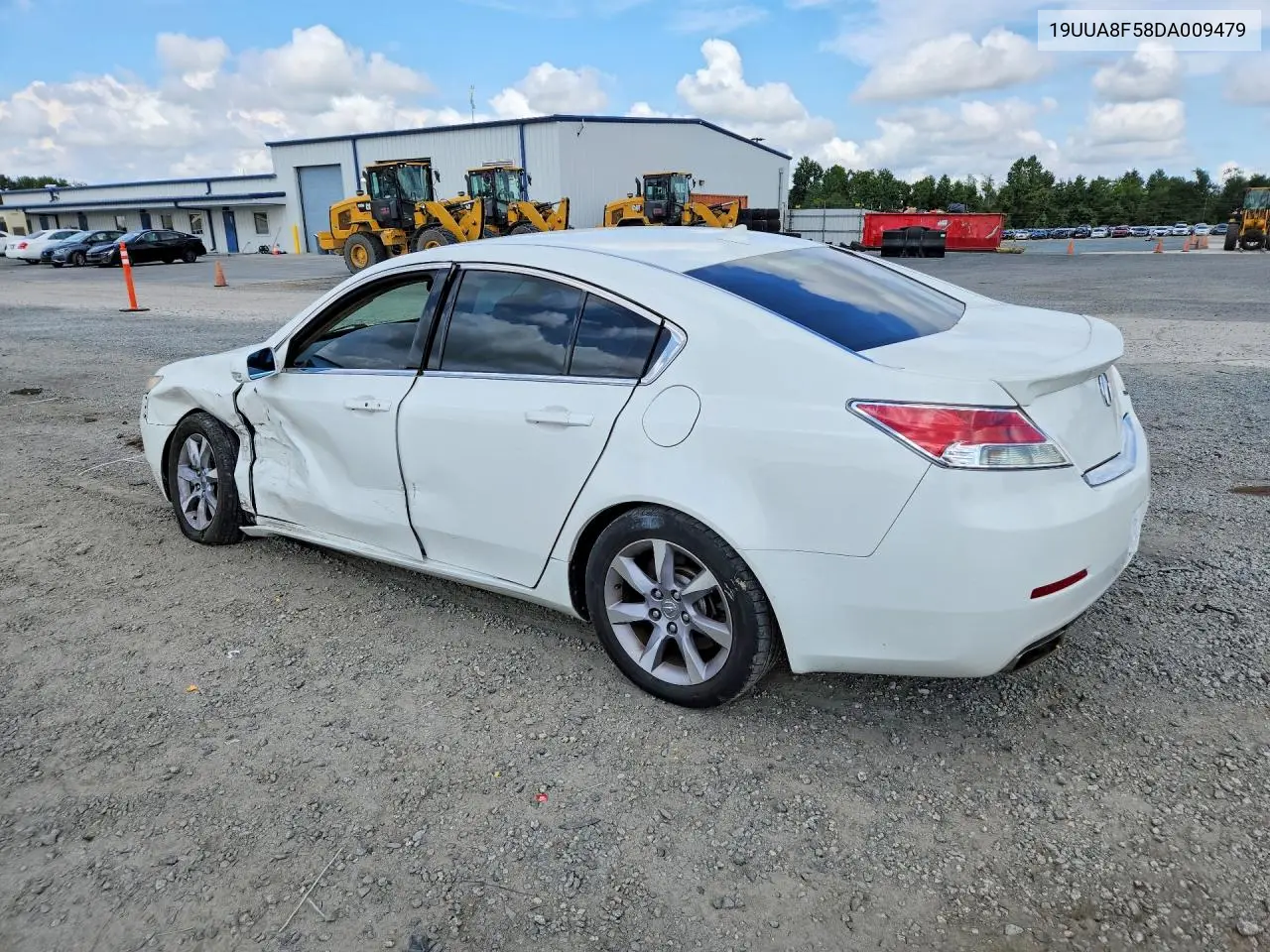 2013 ACURA TL VIN 19UUA8F58DA009479 — фото 2