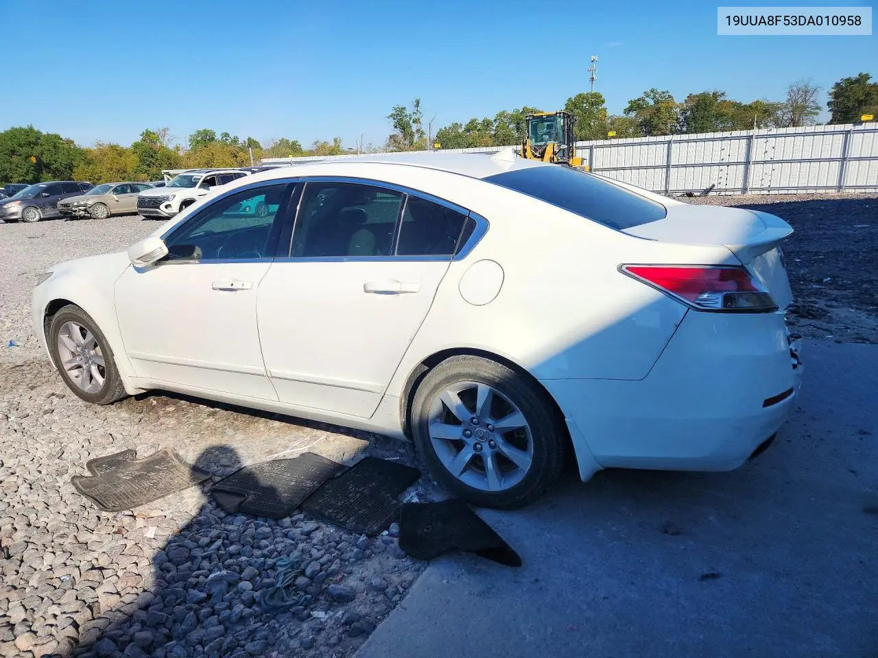 2013 ACURA TL VIN 19UUA8F53DA010958 — фото 2