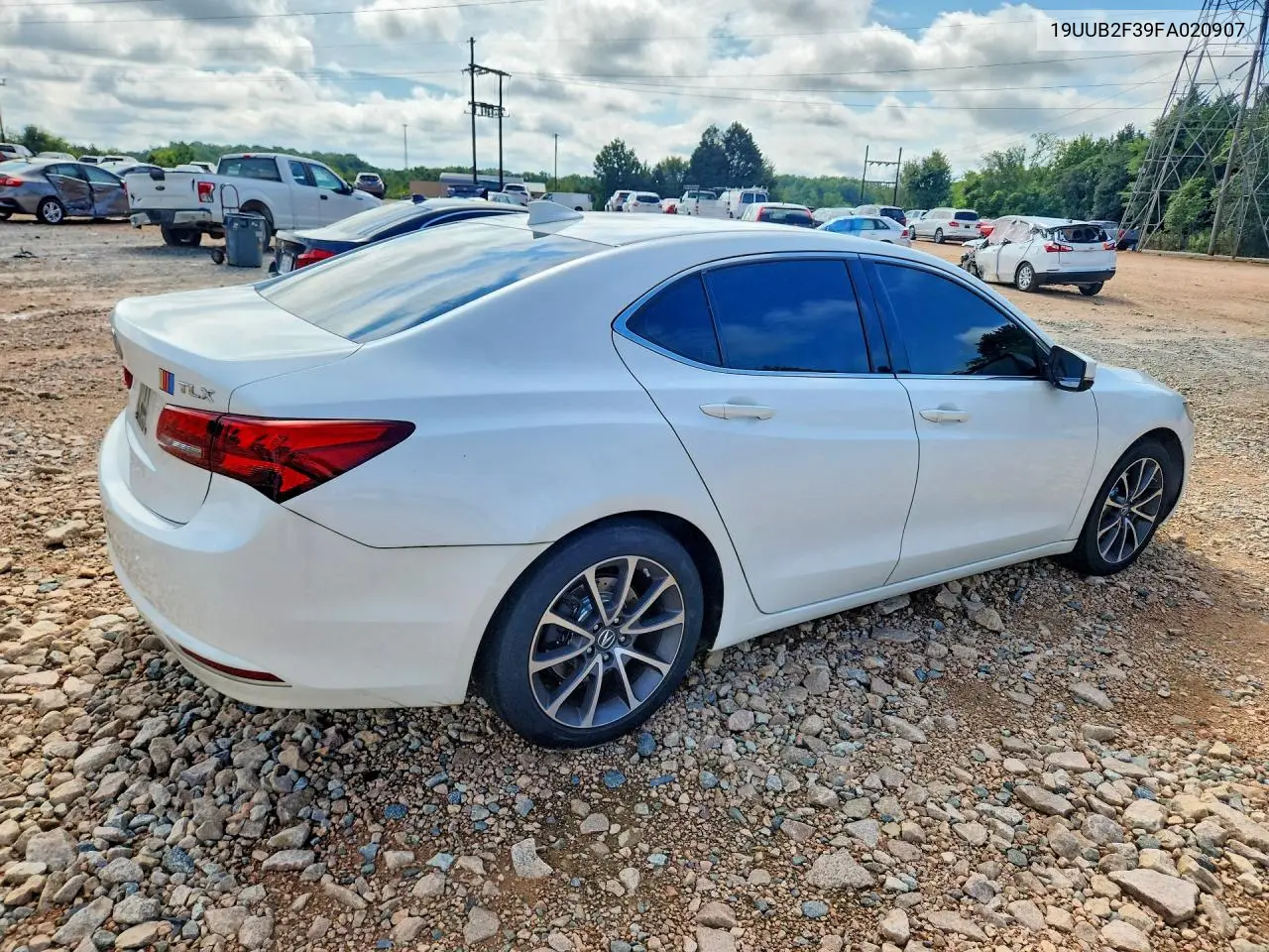 2015 ACURA TLX VIN 19UUB2F39FA020907 — фото 3