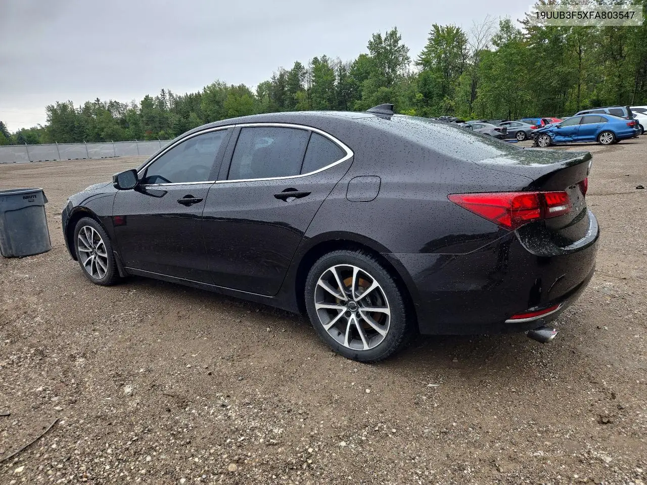 2015 ACURA TLX VIN 19UUB3F5XFA803547 — фото 2