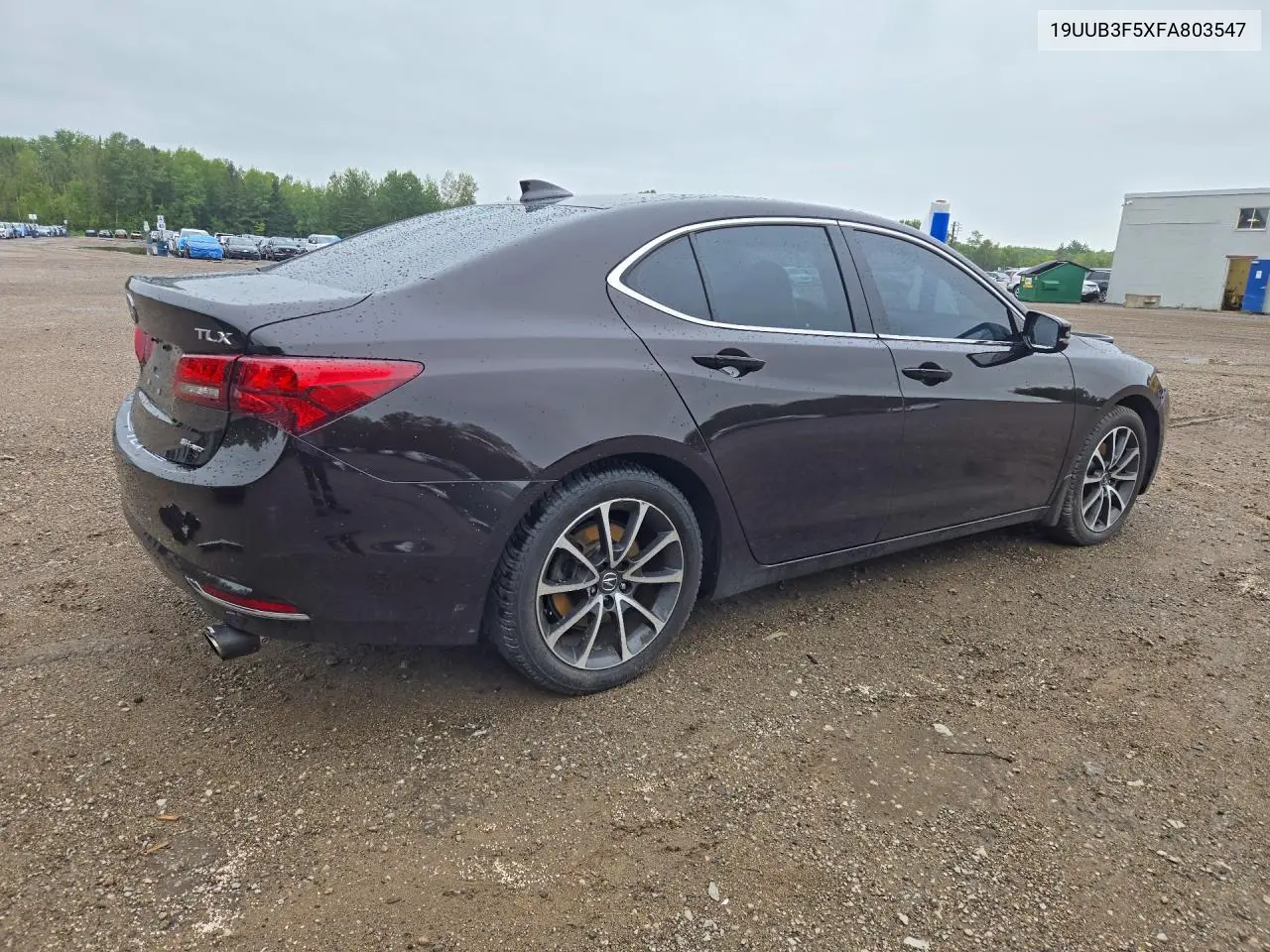 2015 ACURA TLX VIN 19UUB3F5XFA803547 — фото 3