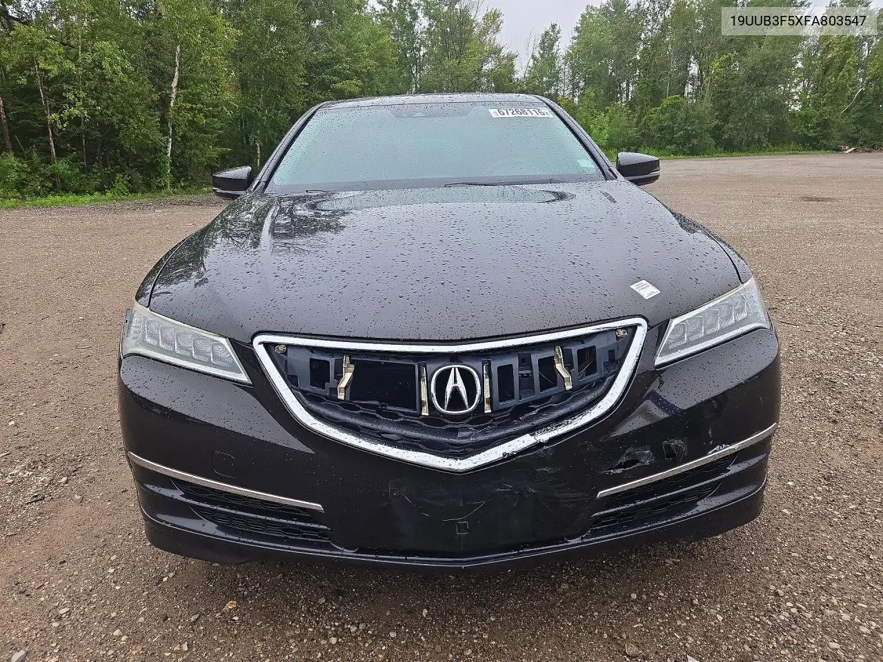 2015 ACURA TLX VIN 19UUB3F5XFA803547 — фото 5