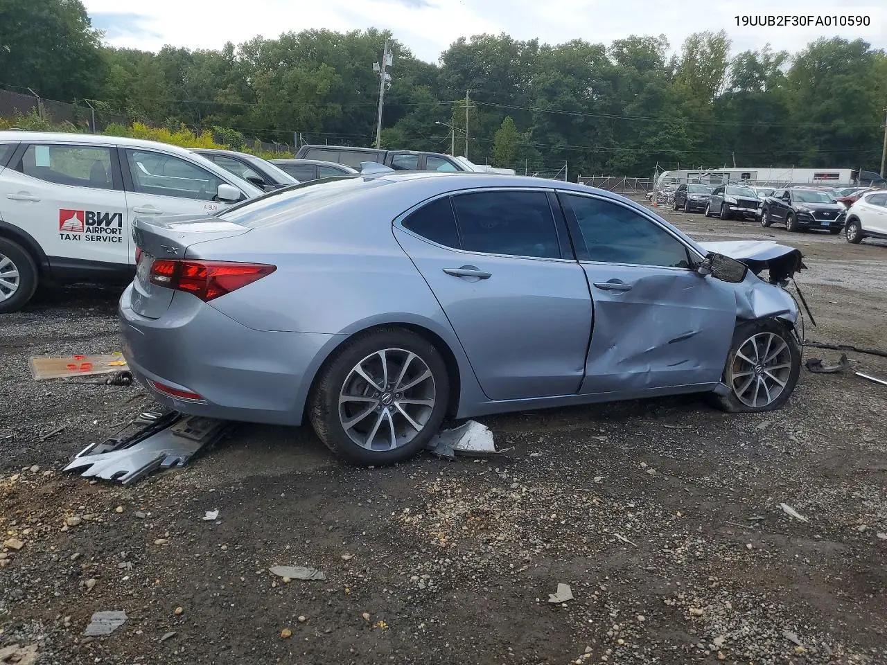 2015 ACURA TLX VIN 19UUB2F30FA010590 — фото 3