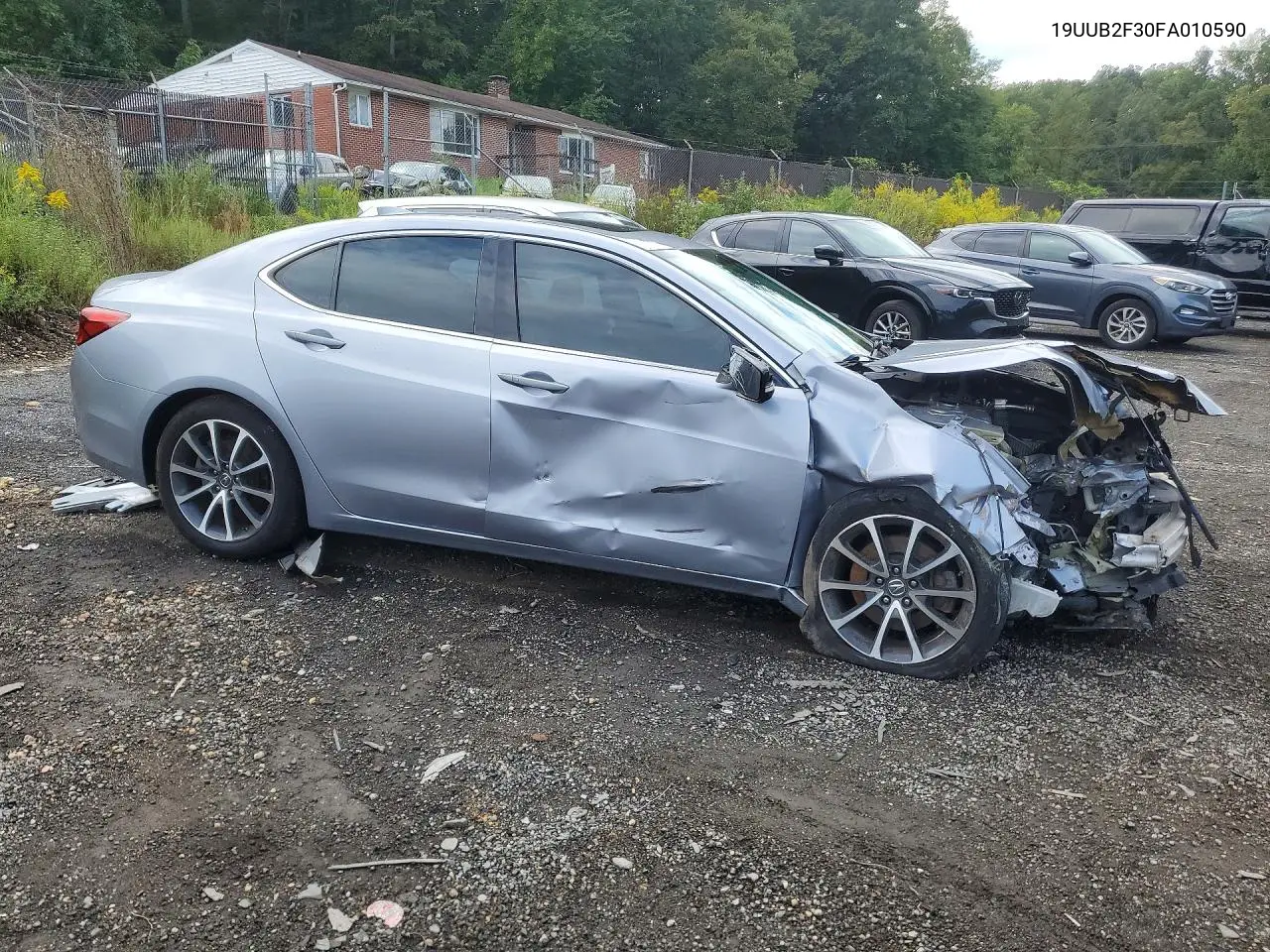 2015 ACURA TLX VIN 19UUB2F30FA010590 — фото 4