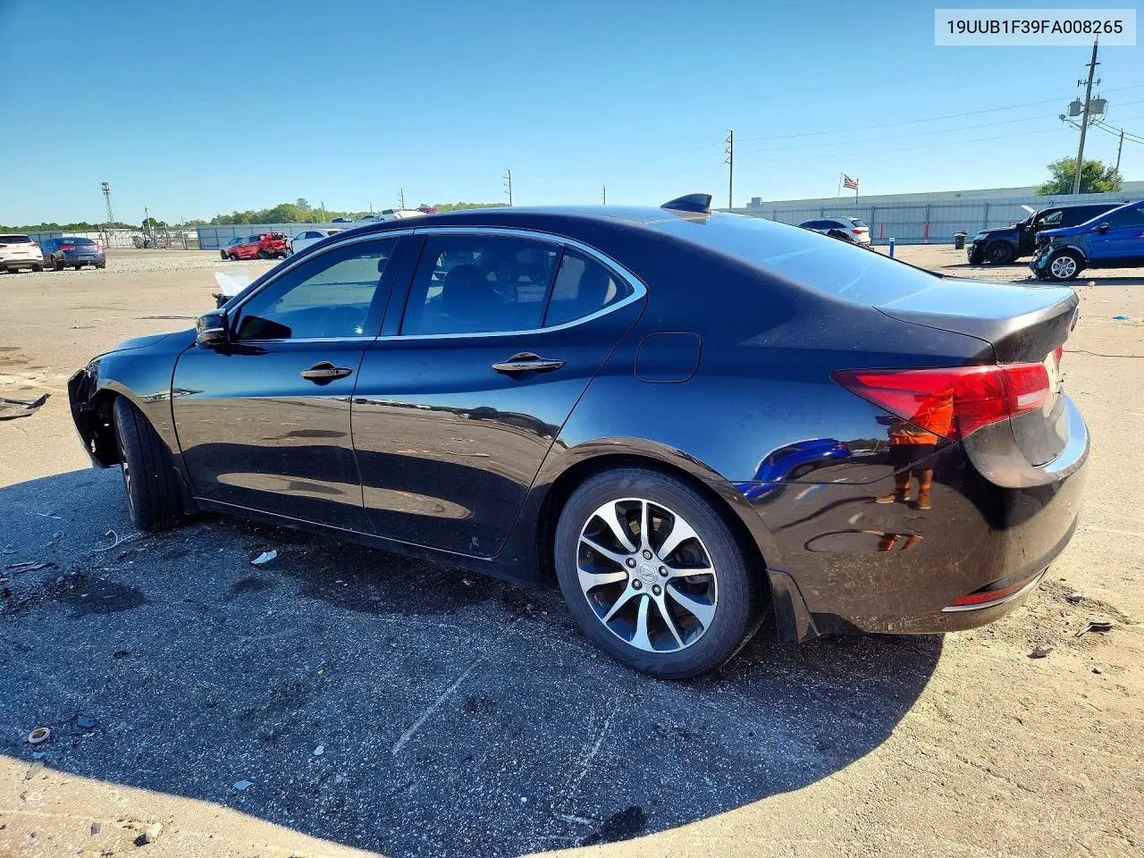 2015 ACURA TLX VIN 19UUB1F39FA008265 — фото 2