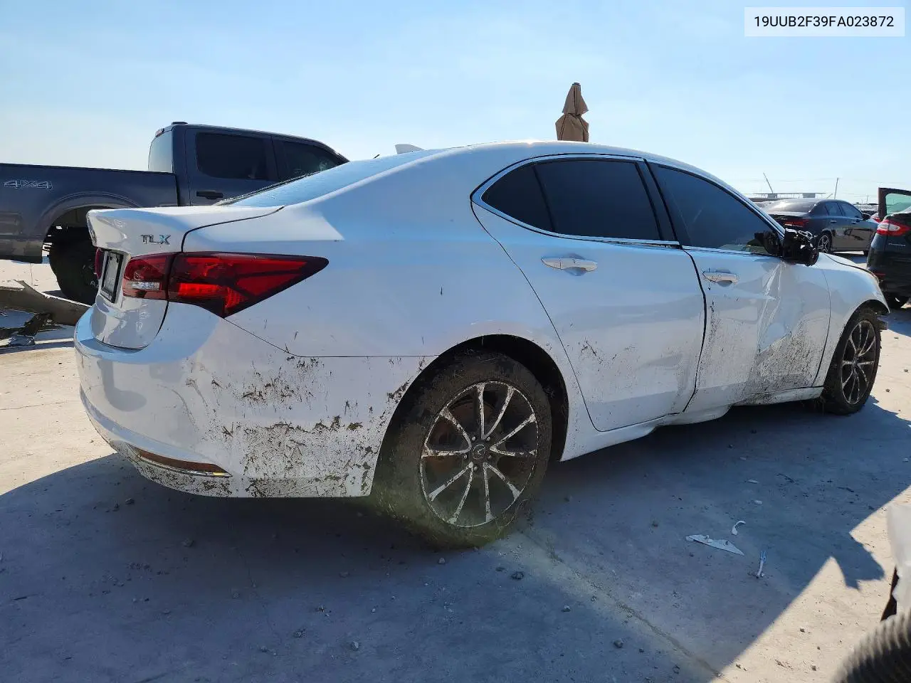 2015 ACURA TLX VIN 19UUB2F39FA023872 — фото 3