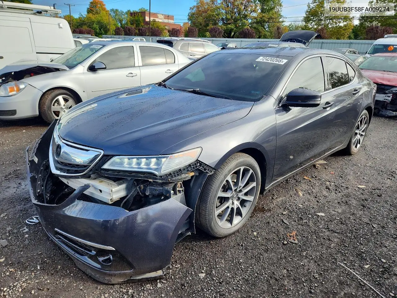 ACURA TLX 2015, VIN 19UUB3F58FA009274