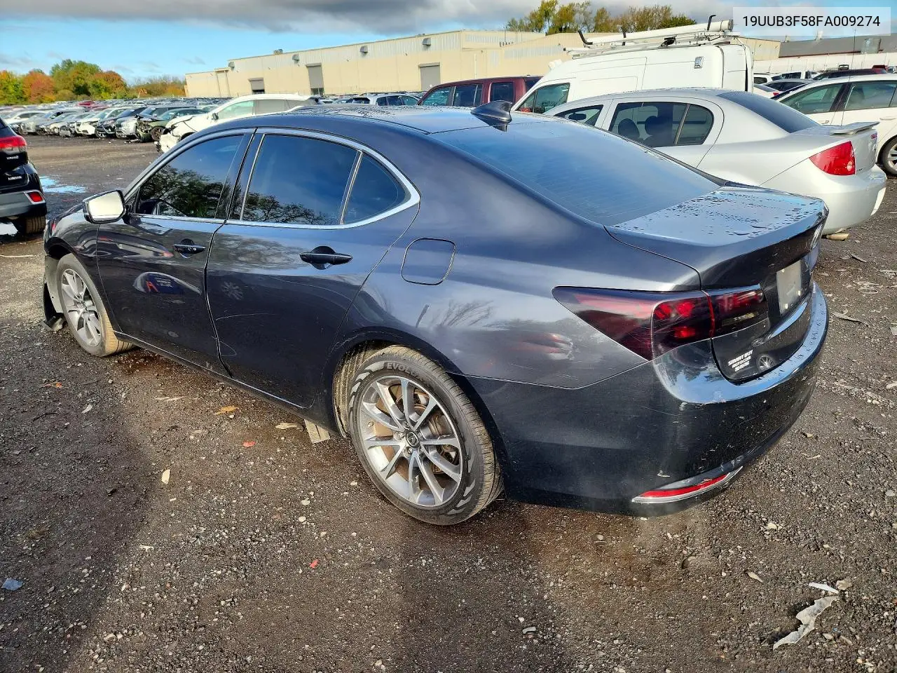2015 ACURA TLX VIN 19UUB3F58FA009274 — фото 2