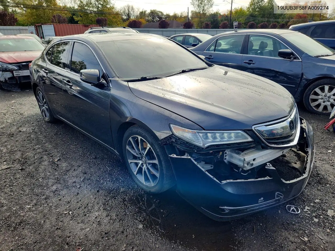 2015 ACURA TLX VIN 19UUB3F58FA009274 — фото 4