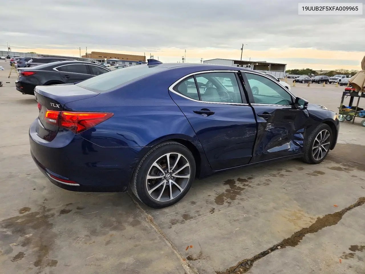 2015 ACURA TLX VIN 19UUB2F5XFA009965 — фото 3