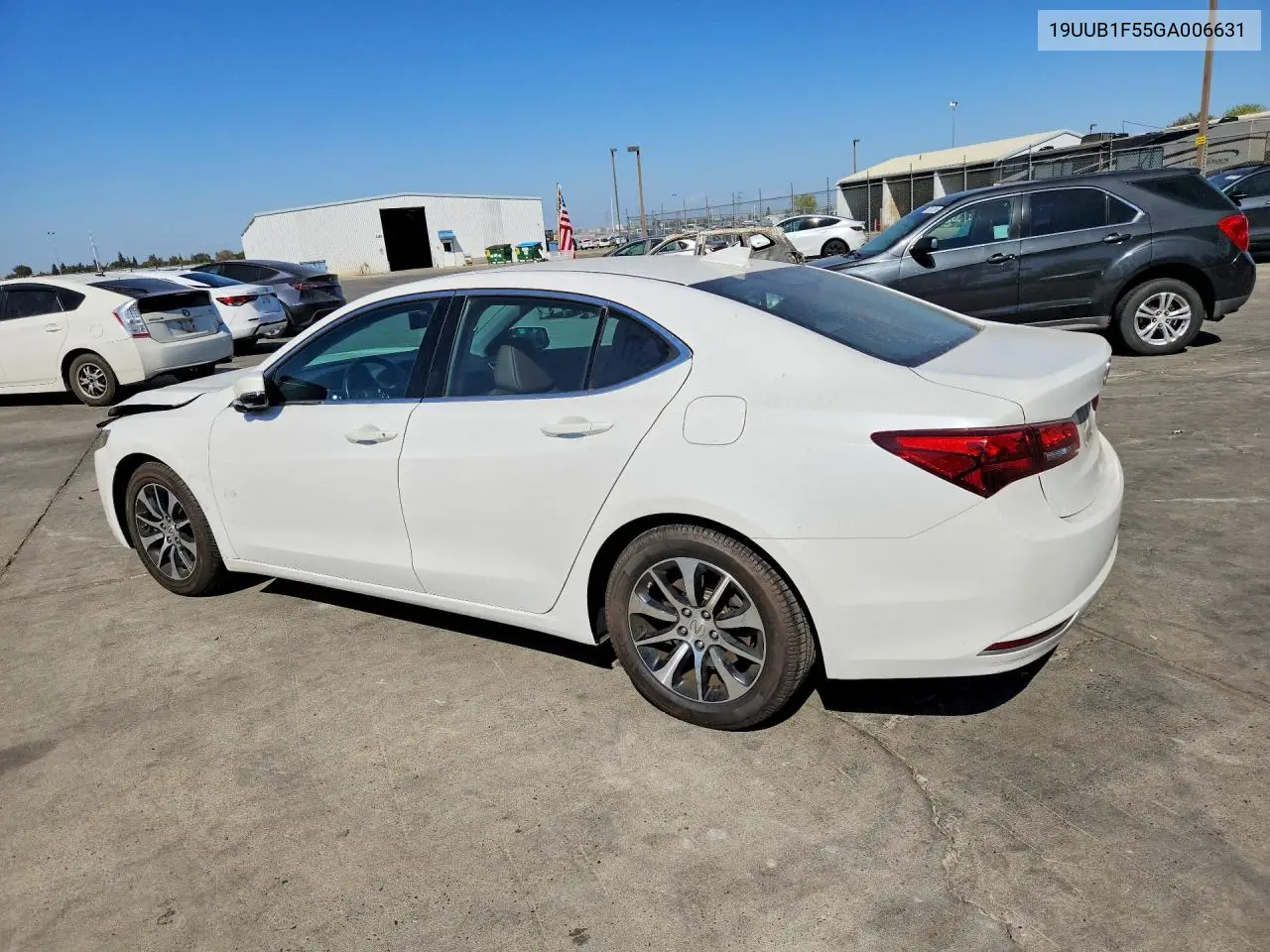 2016 ACURA TLX VIN 19UUB1F55GA006631 — фото 2