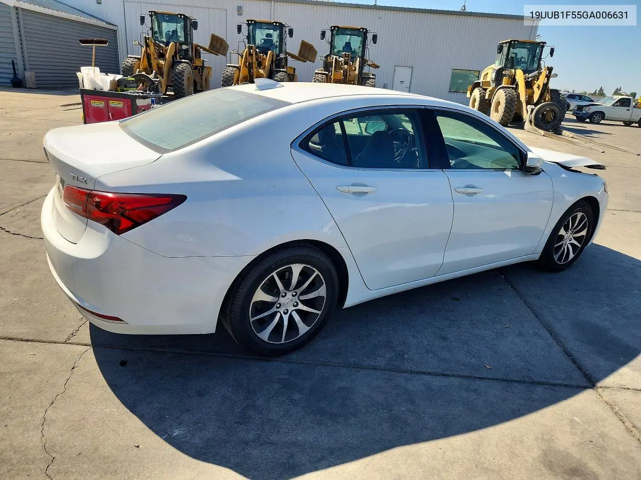2016 ACURA TLX VIN 19UUB1F55GA006631 — фото 3
