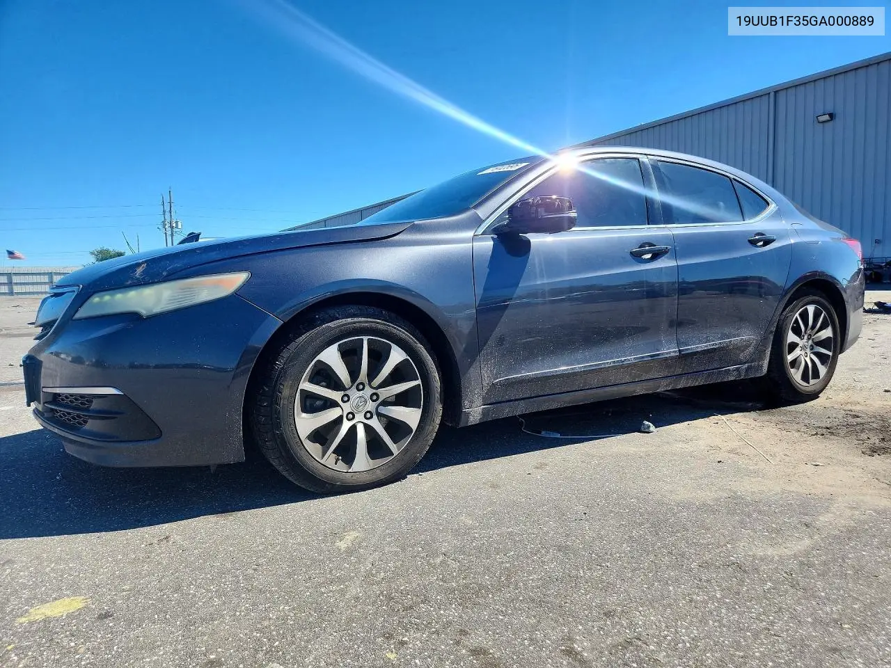 ACURA TLX 2016, VIN 19UUB1F35GA000889