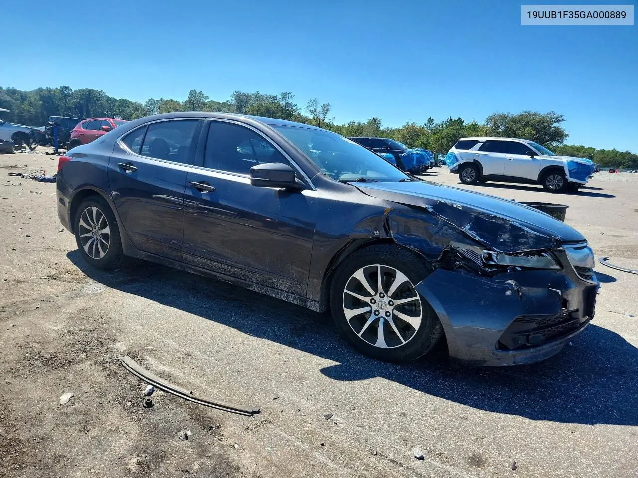 2016 ACURA TLX VIN 19UUB1F35GA000889 — фото 4