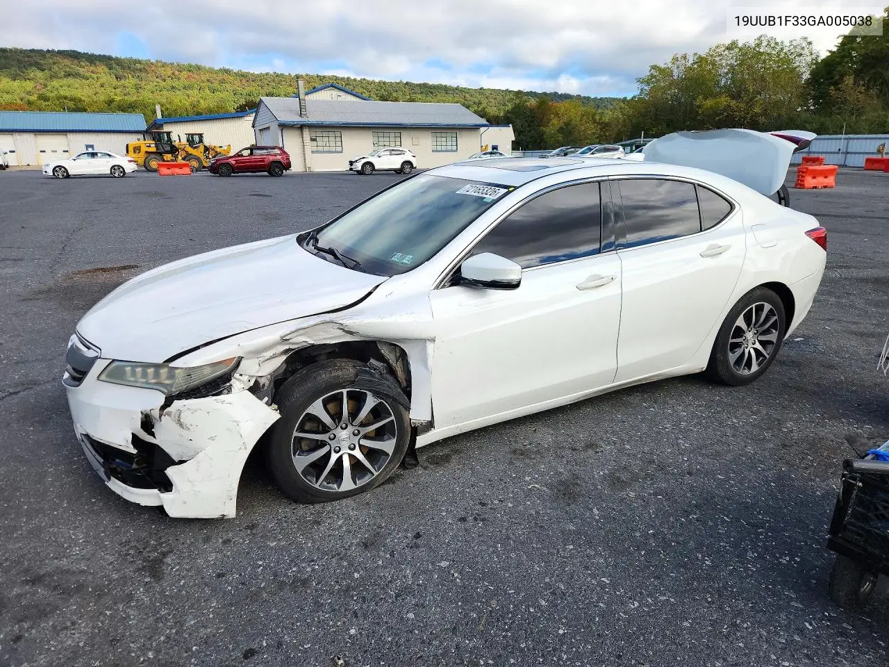 ACURA TLX 2016, VIN 19UUB1F33GA005038