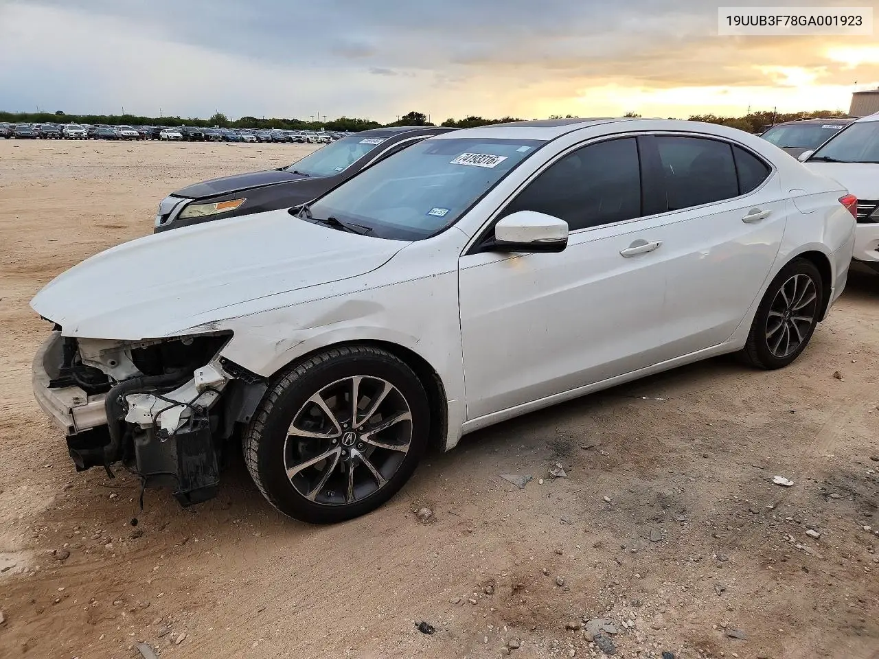 ACURA TLX 2016, VIN 19UUB3F78GA001923