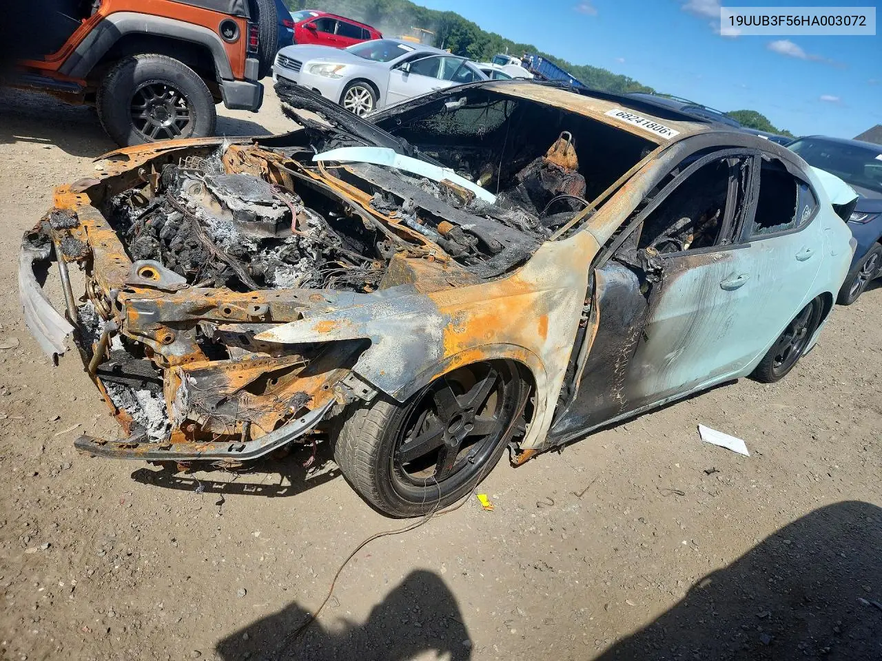 ACURA TLX 2017, VIN 19UUB3F56HA003072