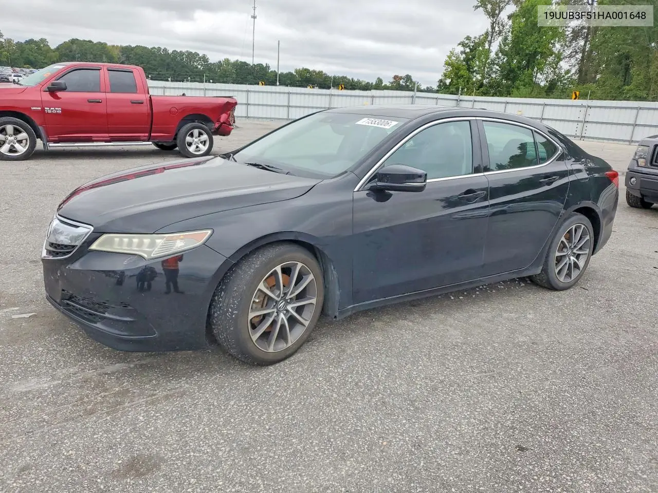 ACURA TLX 2017, VIN 19UUB3F51HA001648