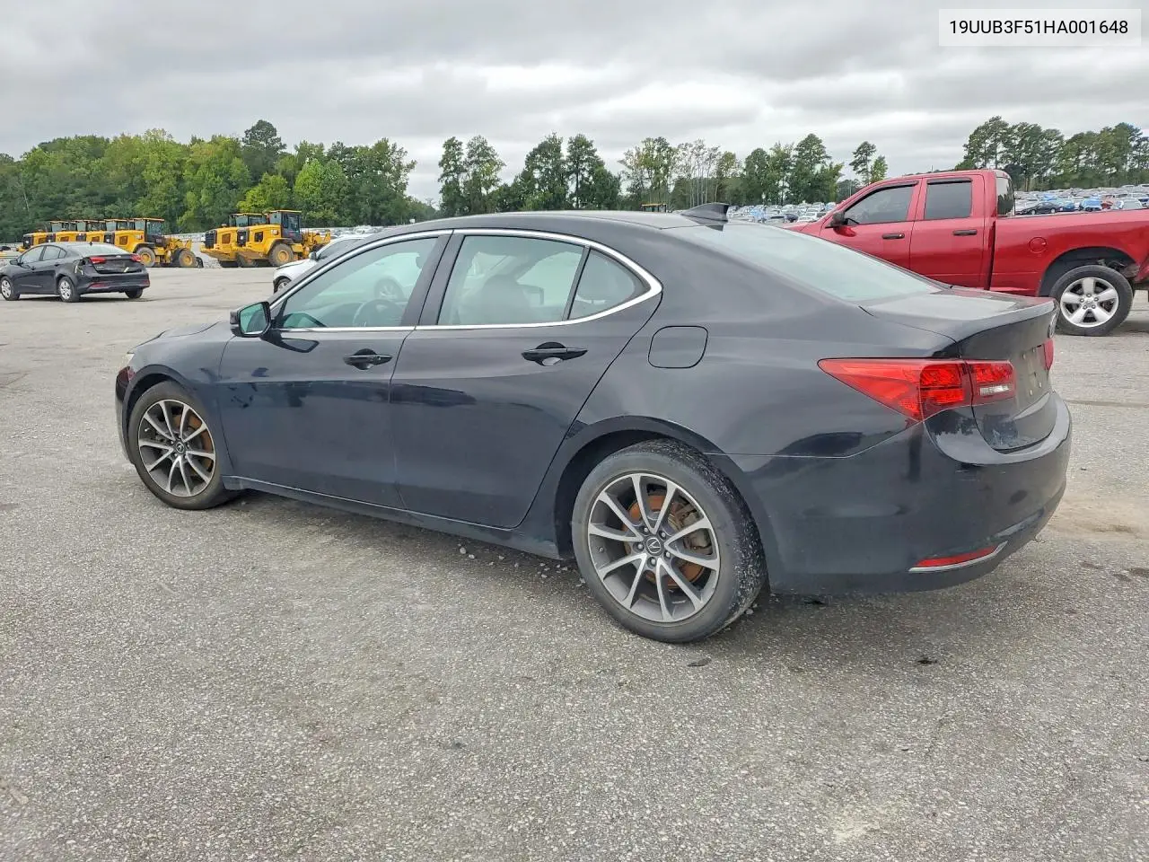 2017 ACURA TLX VIN 19UUB3F51HA001648 — фото 2