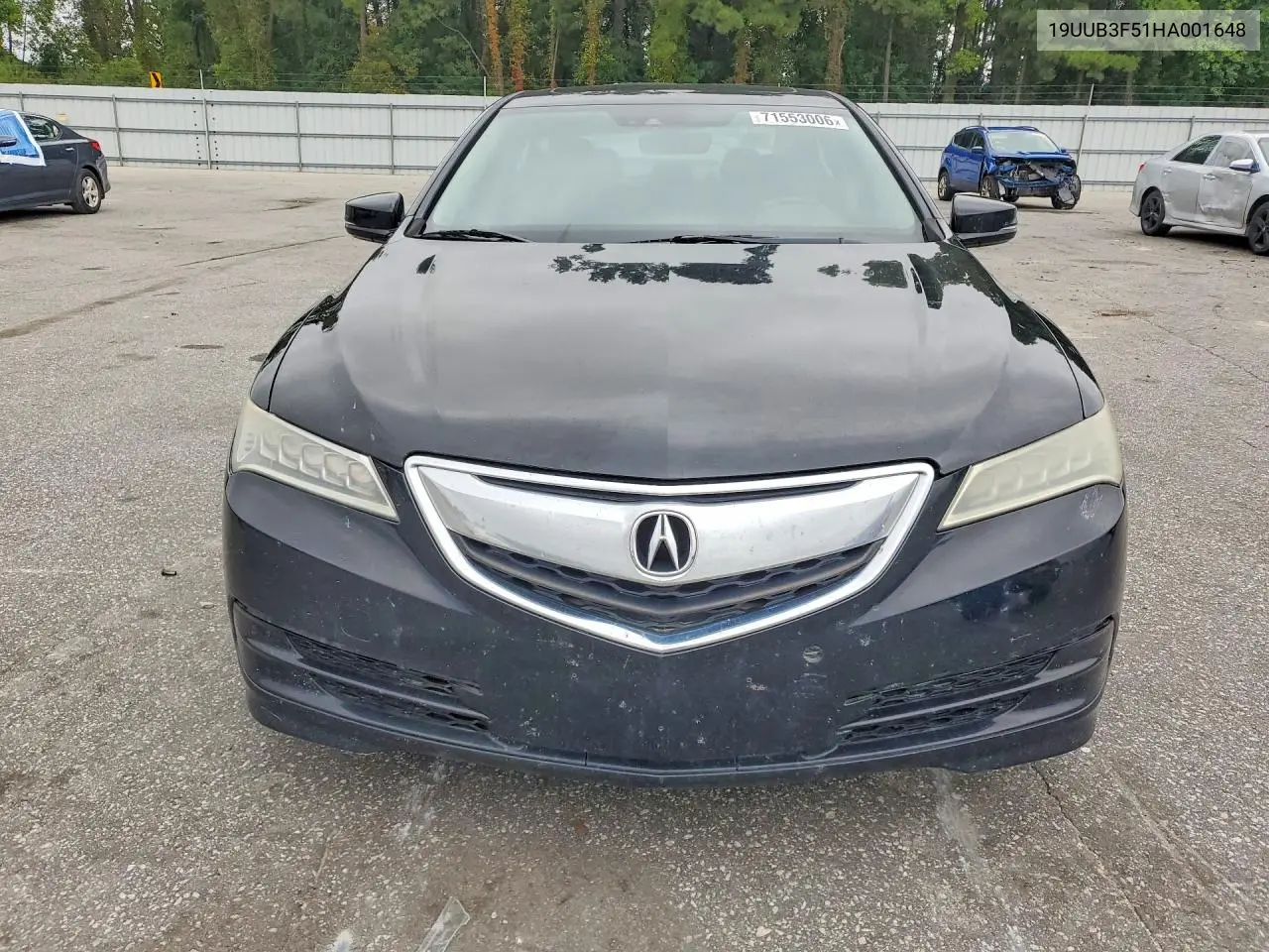 2017 ACURA TLX VIN 19UUB3F51HA001648 — фото 5