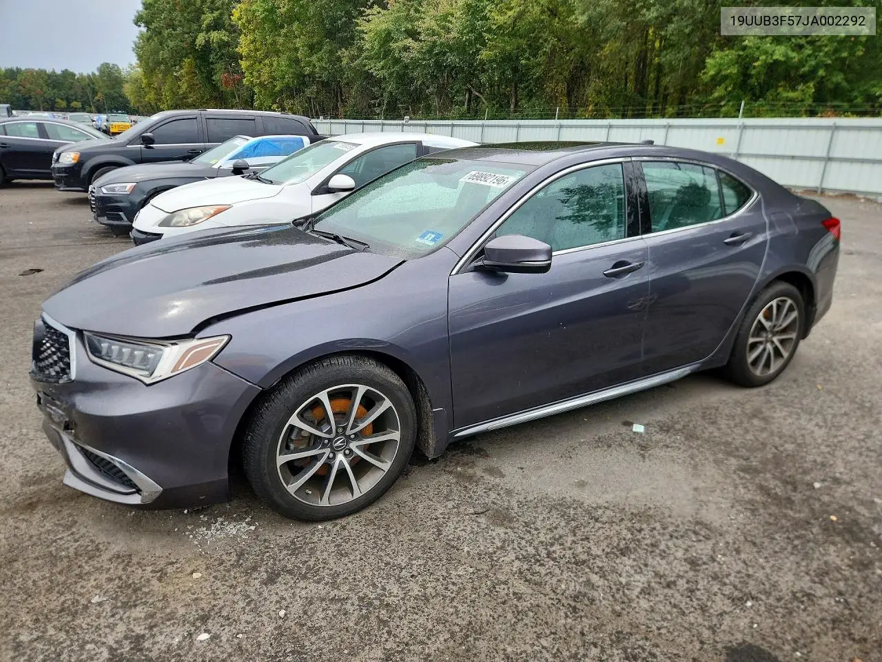 ACURA TLX 2018, VIN 19UUB3F57JA002292