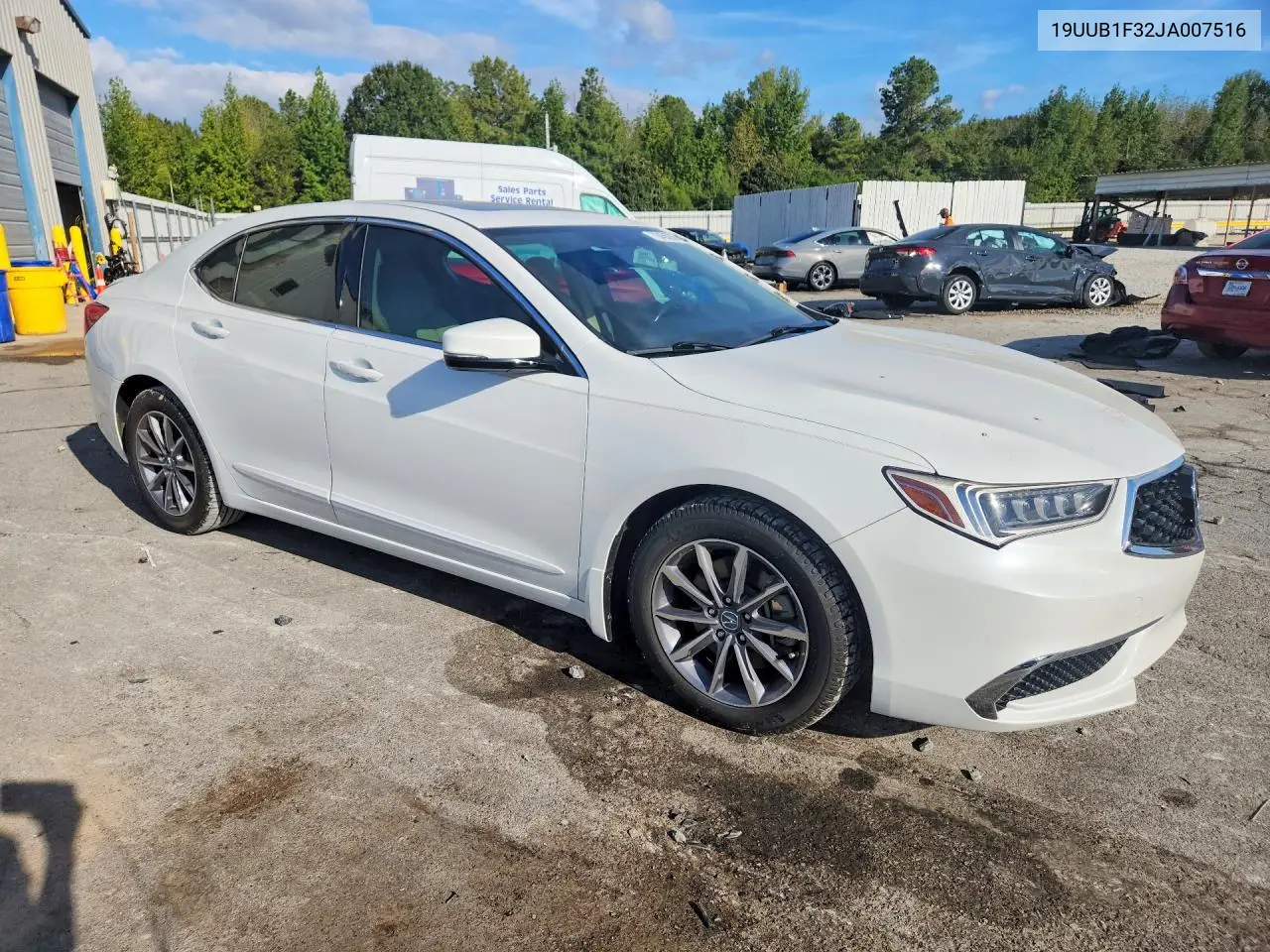 2018 ACURA TLX VIN 19UUB1F32JA007516 — фото 4