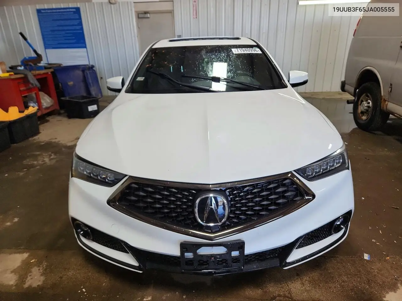 2018 ACURA TLX VIN 19UUB3F65JA005555 — фото 5