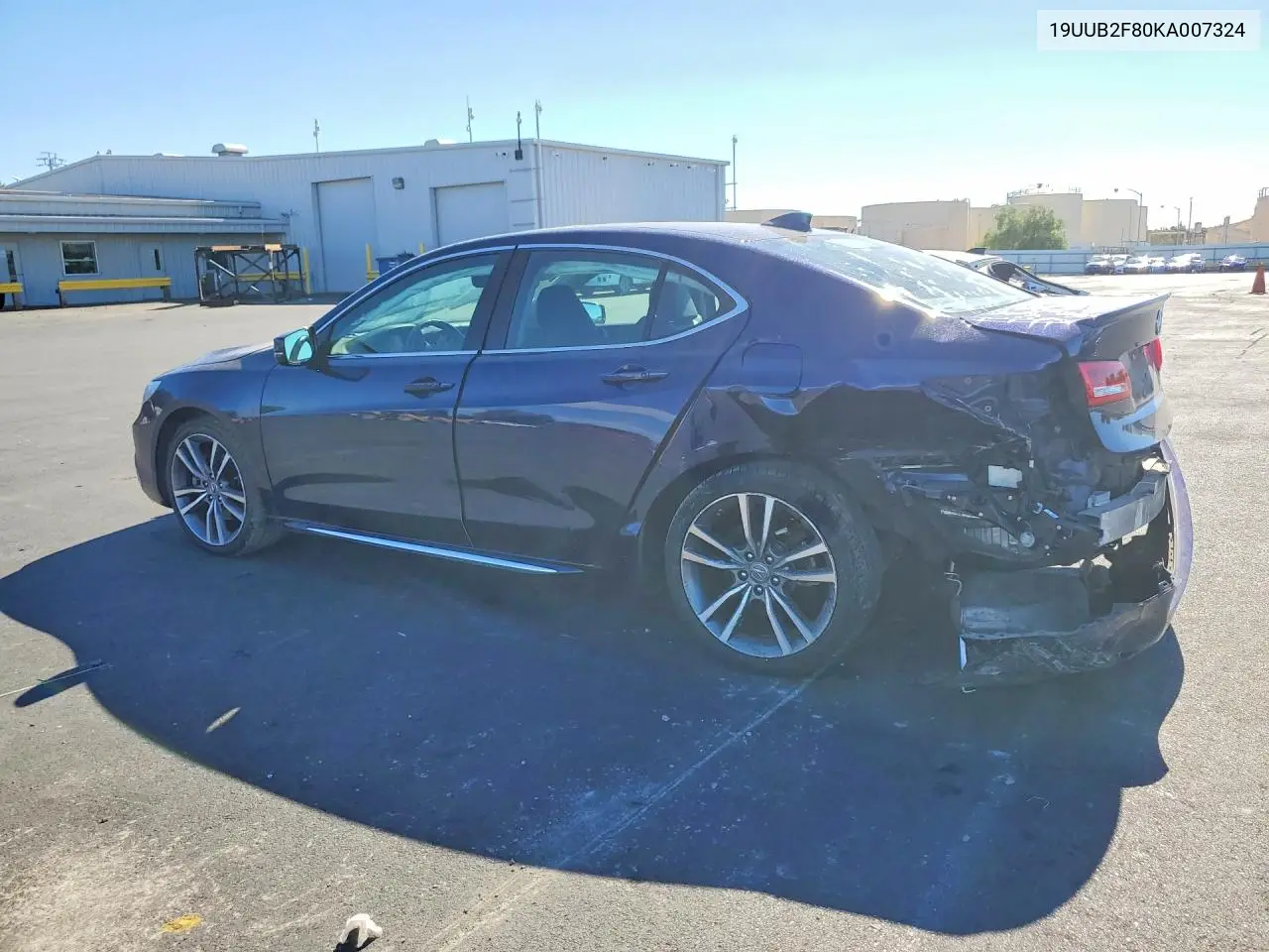 2019 ACURA TLX VIN 19UUB2F80KA007324 — фото 2