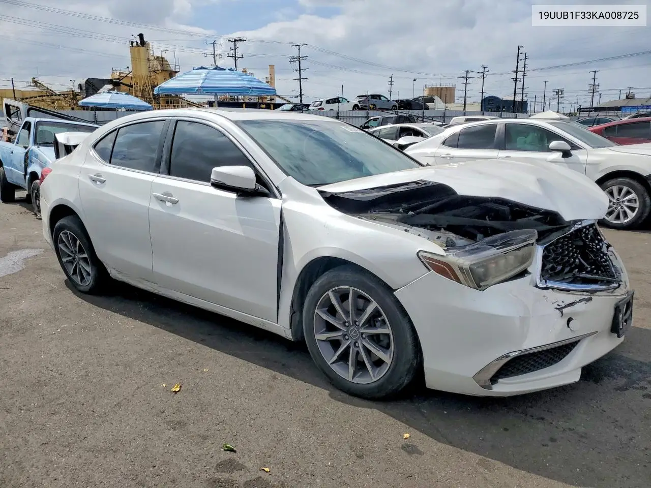 2019 ACURA TLX VIN 19UUB1F33KA008725 — фото 4