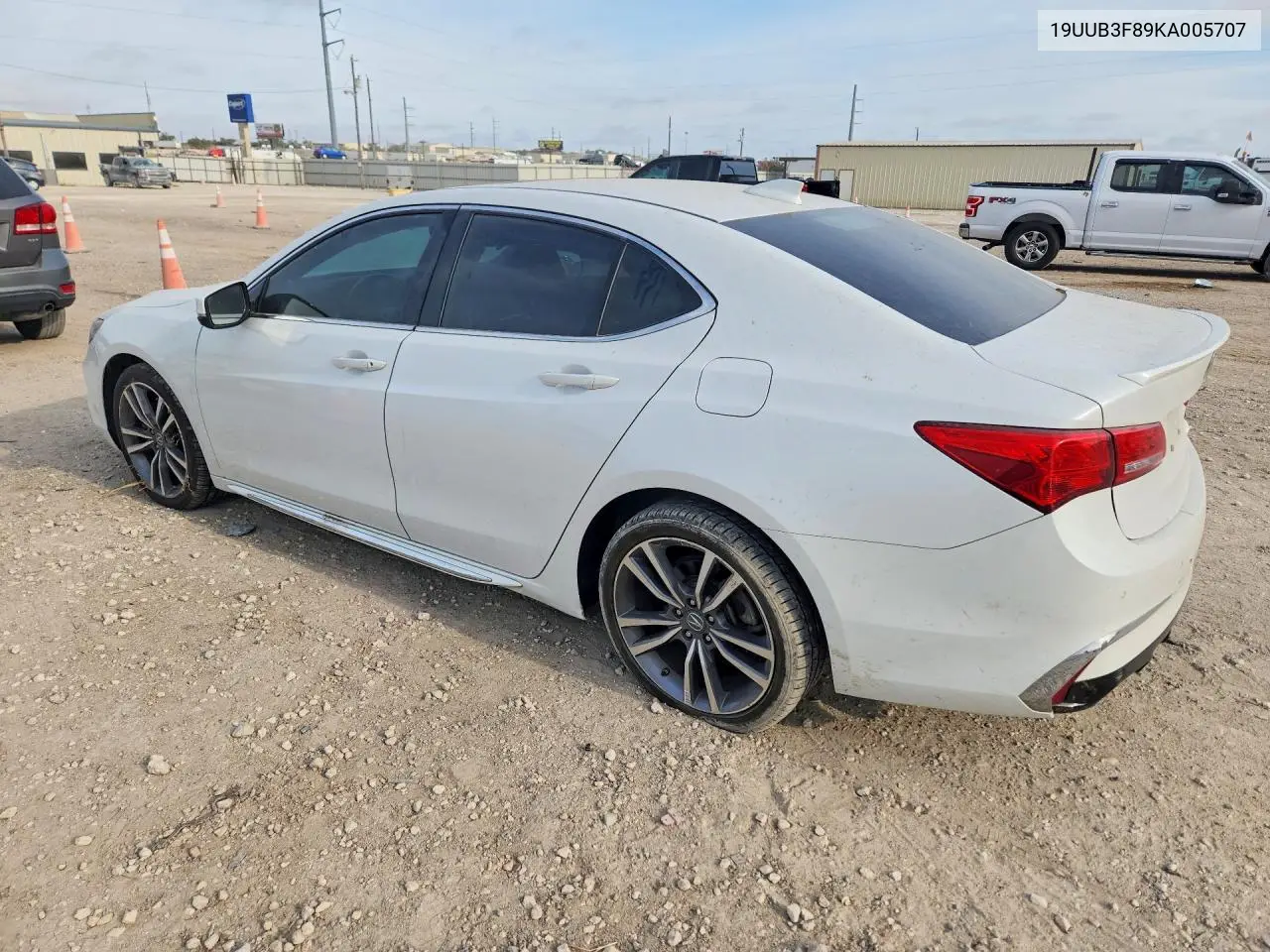 2019 ACURA TLX VIN 19UUB3F89KA005707 — фото 2