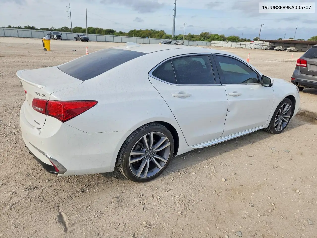 2019 ACURA TLX VIN 19UUB3F89KA005707 — фото 3