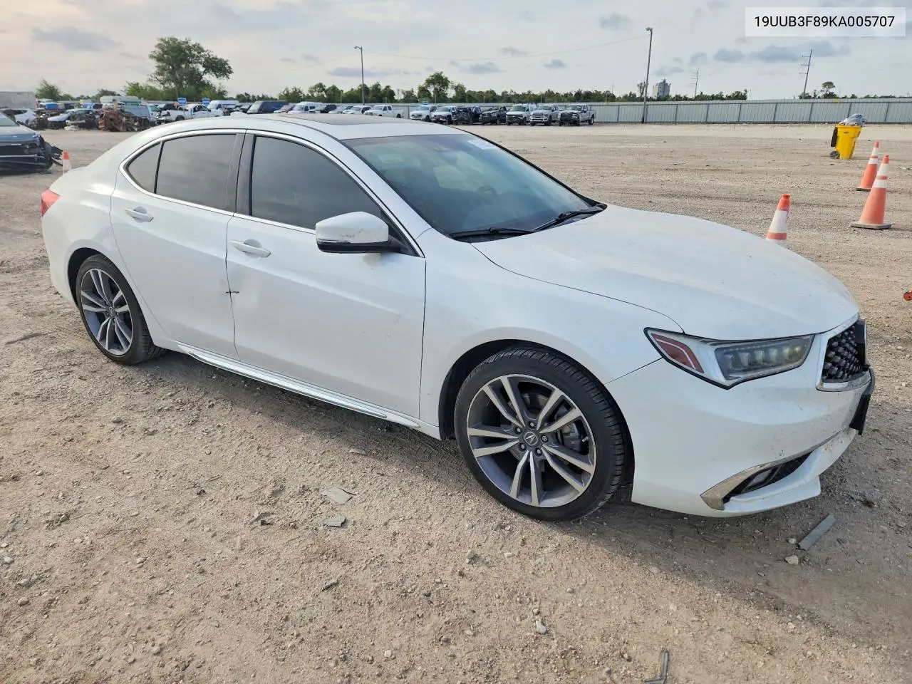 2019 ACURA TLX VIN 19UUB3F89KA005707 — фото 4