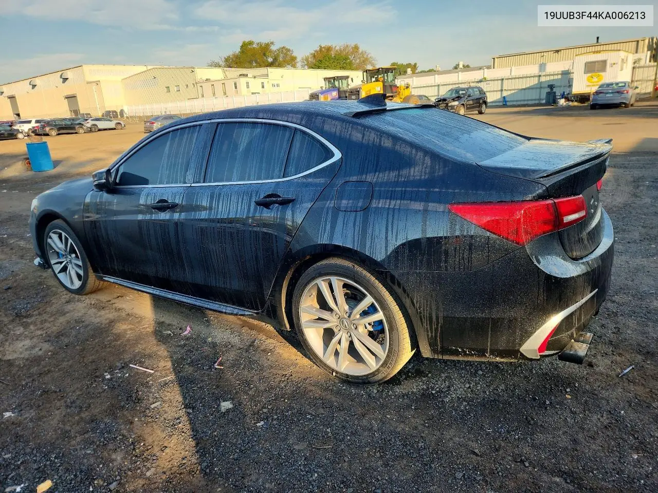 2019 ACURA TLX VIN 19UUB3F44KA006213 — фото 2