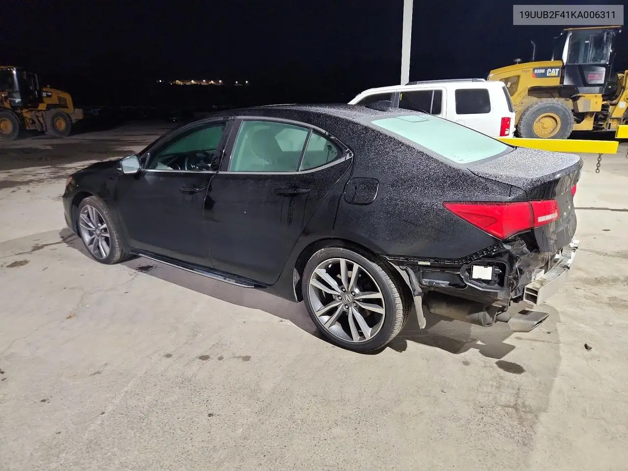 2019 ACURA TLX VIN 19UUB2F41KA006311 — фото 2