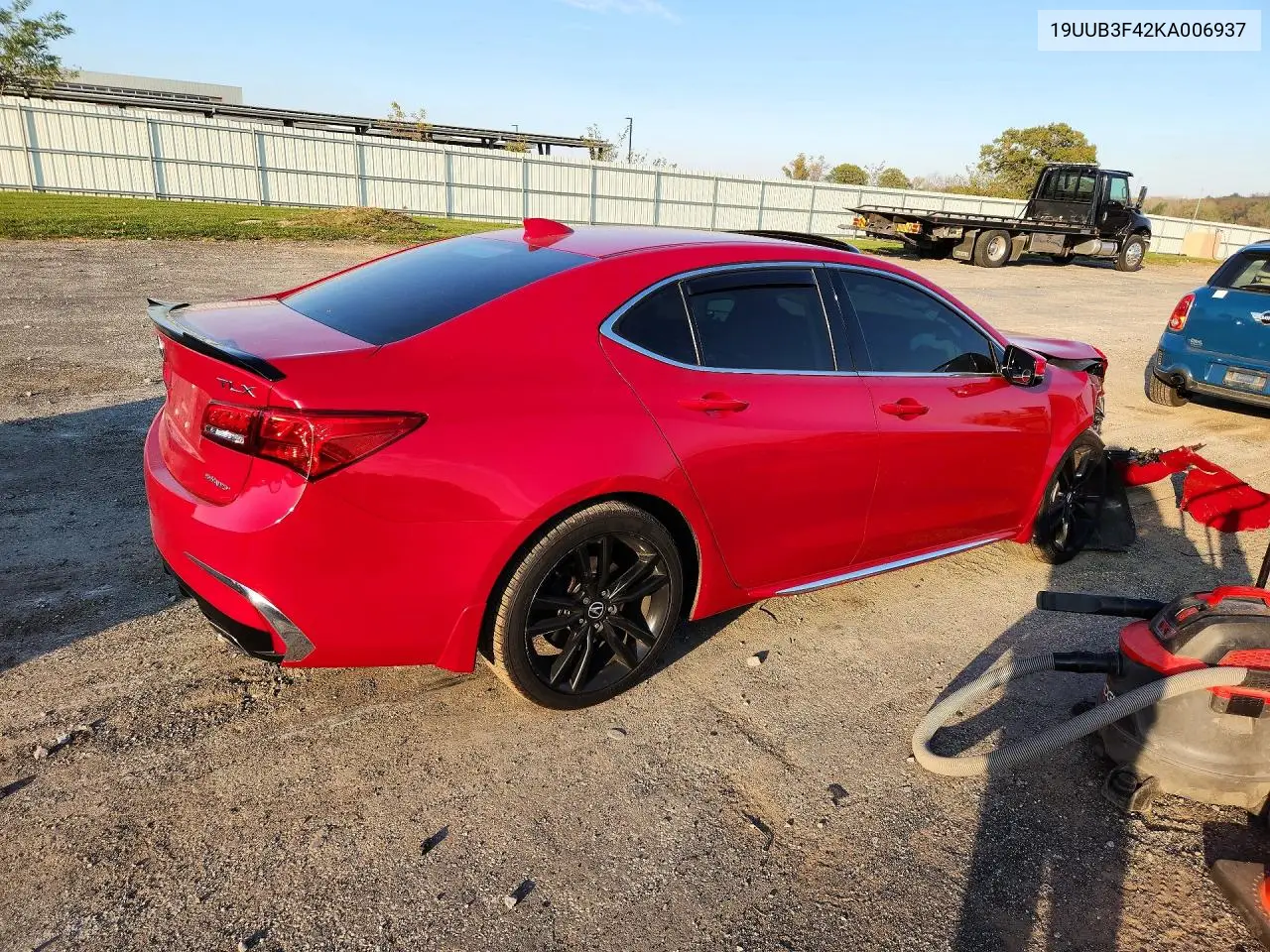 2019 ACURA TLX VIN 19UUB3F42KA006937 — фото 3