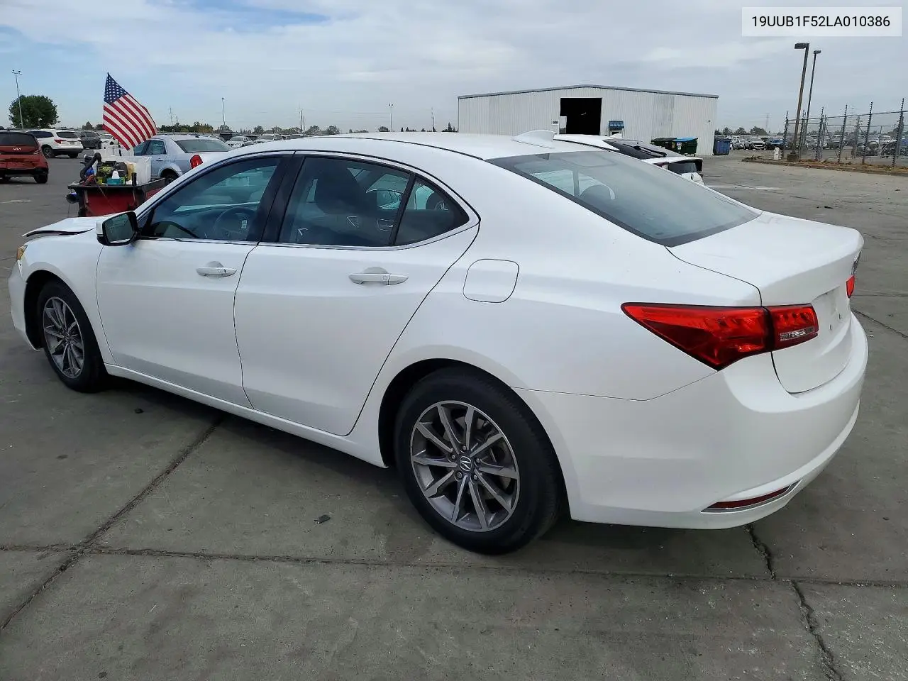 2020 ACURA TLX VIN 19UUB1F52LA010386 — фото 2