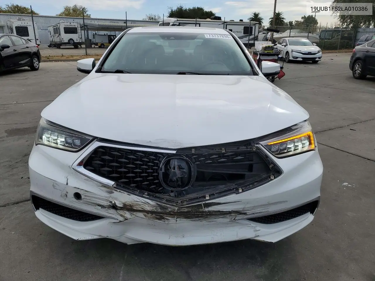 2020 ACURA TLX VIN 19UUB1F52LA010386 — фото 5
