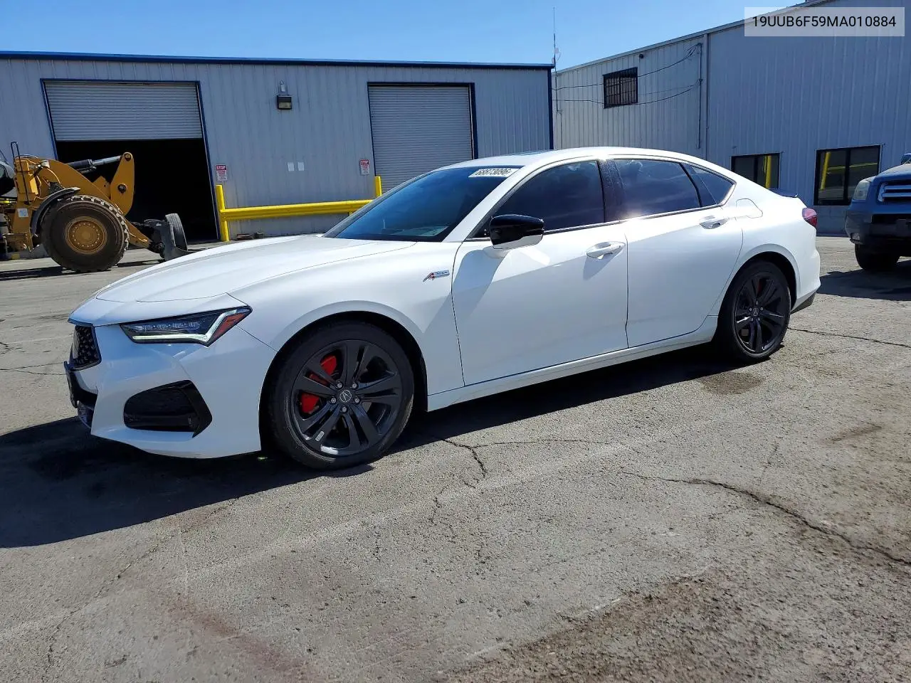 ACURA TLX 2021, VIN 19UUB6F59MA010884