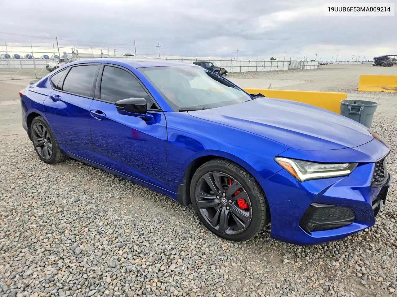 2021 ACURA TLX VIN 19UUB6F53MA009214 — фото 4