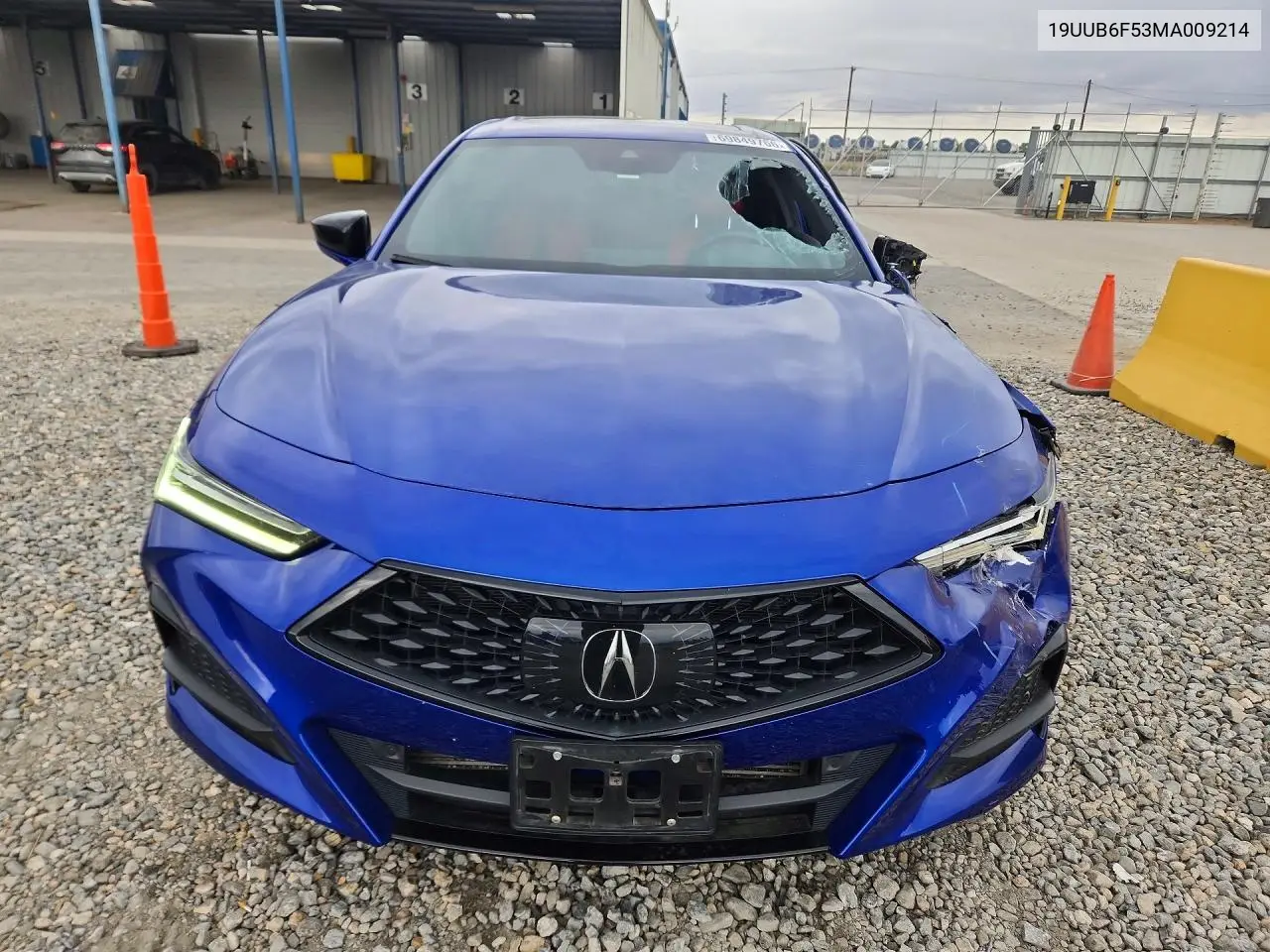 2021 ACURA TLX VIN 19UUB6F53MA009214 — фото 5