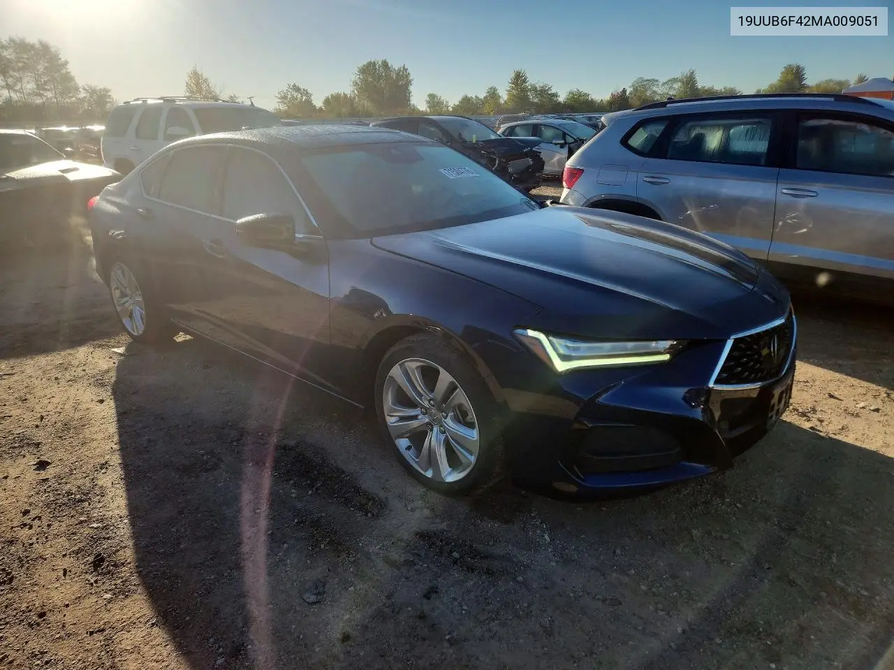 2021 ACURA TLX VIN 19UUB6F42MA009051 — фото 4